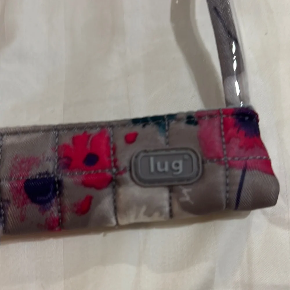 Lug Transparent Clear Envelope Floral Pouch Trio